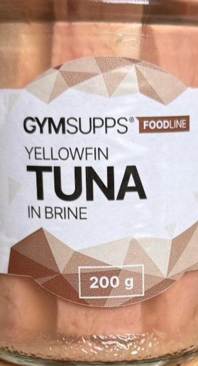 Fotografie - Yellowfin tuna in brine GymSupps