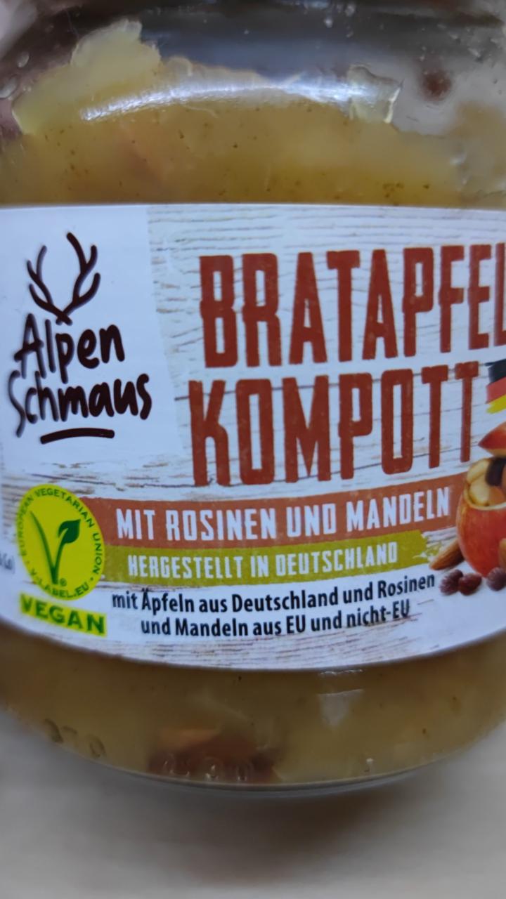 Fotografie - Bratapfel kompot Alpen Schmaus