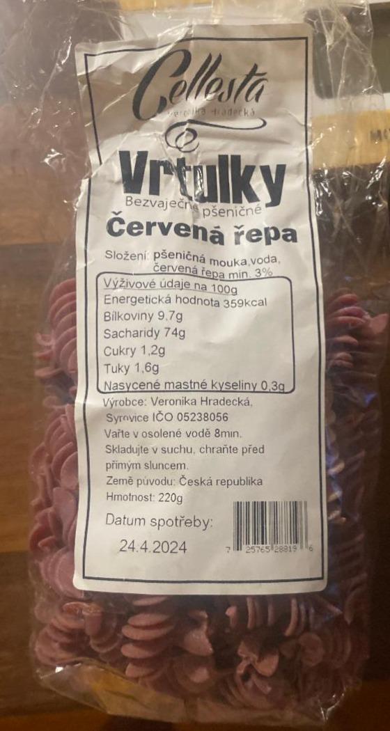 Fotografie - Vrtulky červená řepa Cellesta