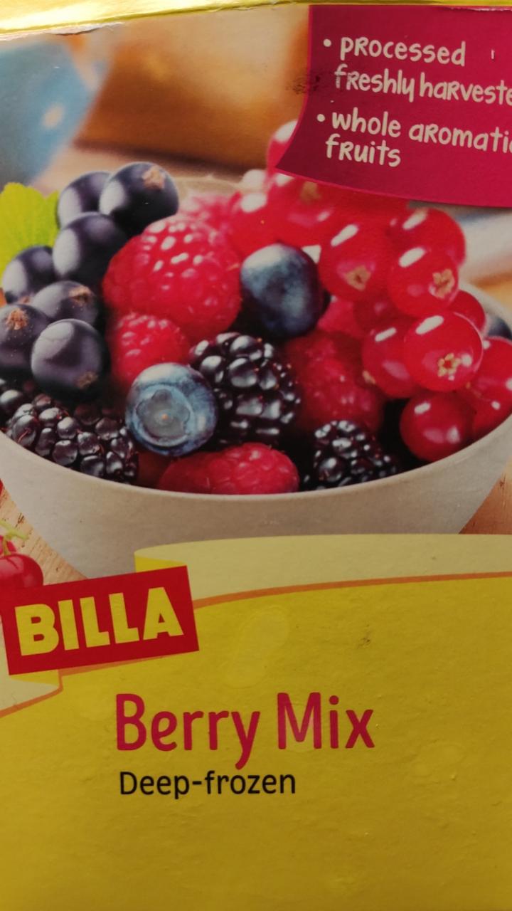 Fotografie - Berry Mix Deep-frozen Billa