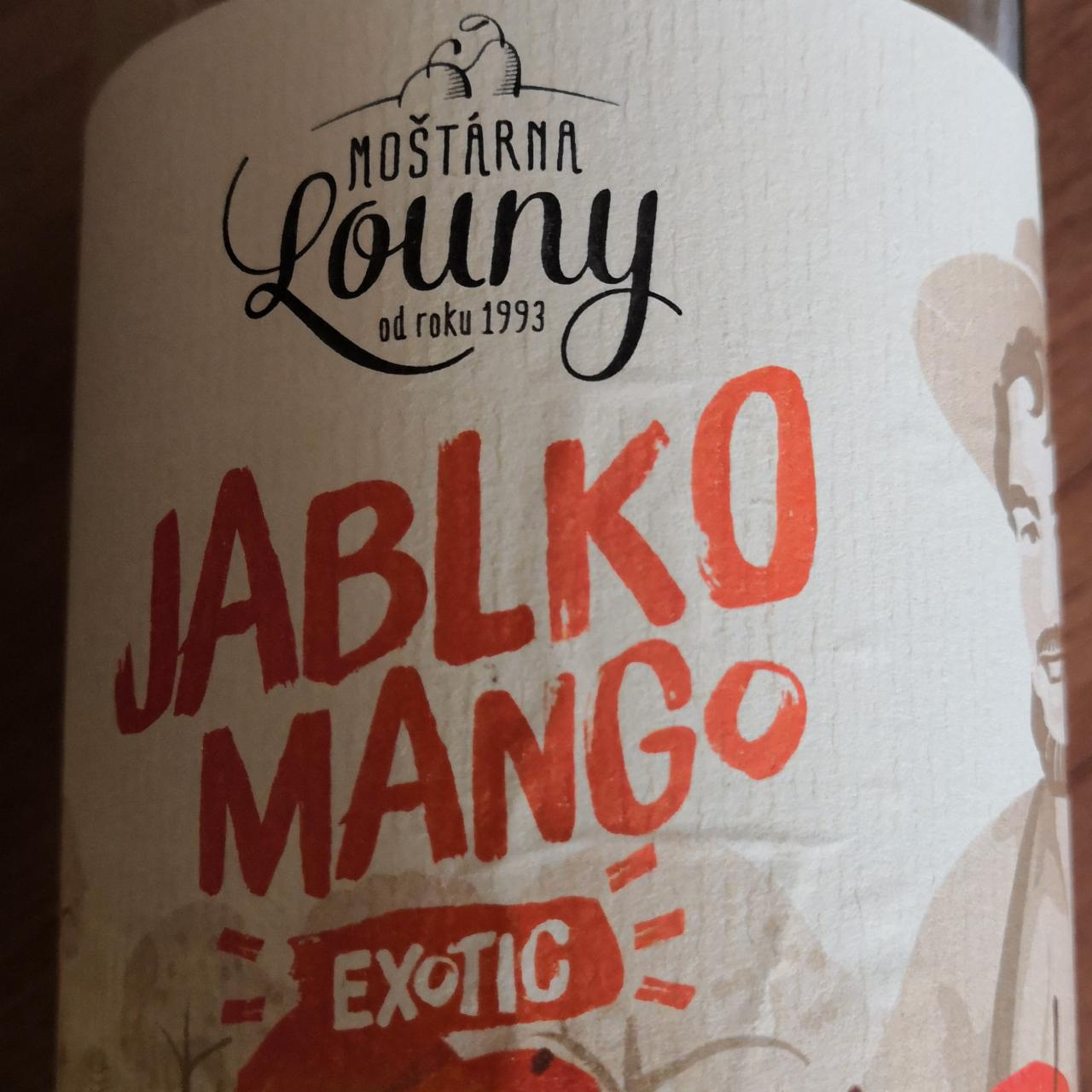 Fotografie - Jablko mango exotice mošt Moštárna Louny