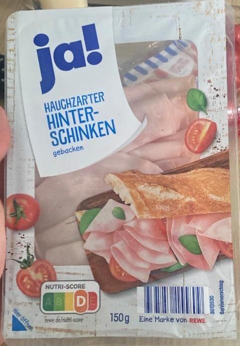 Fotografie - Hauchzarter Hinterschinken gebacken Ja!