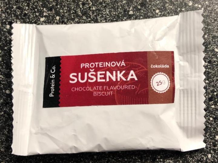 Fotografie - Proteinová sušenka čokoláda Protein & Co.