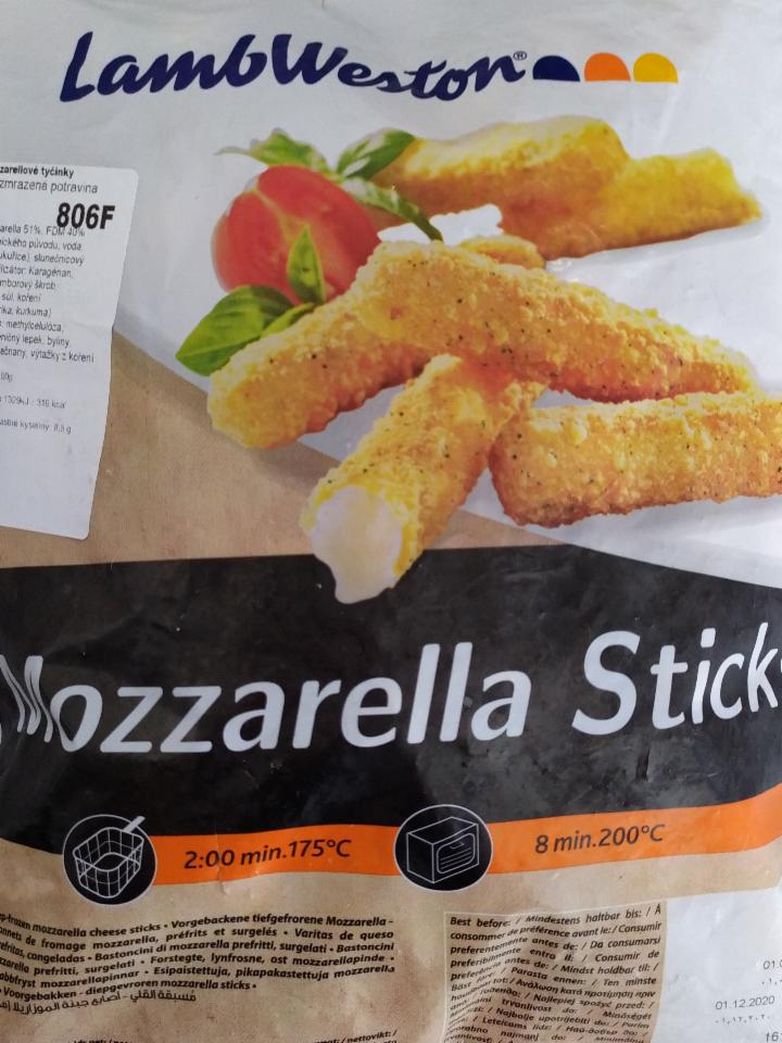 Fotografie - mozzarella sticks