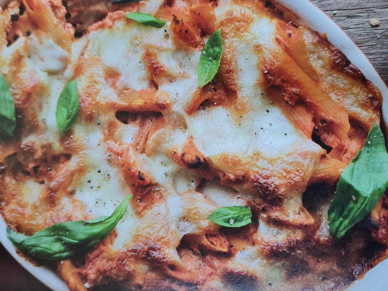 Fotografie - Zapečené penne s ricottou Fitrecepty