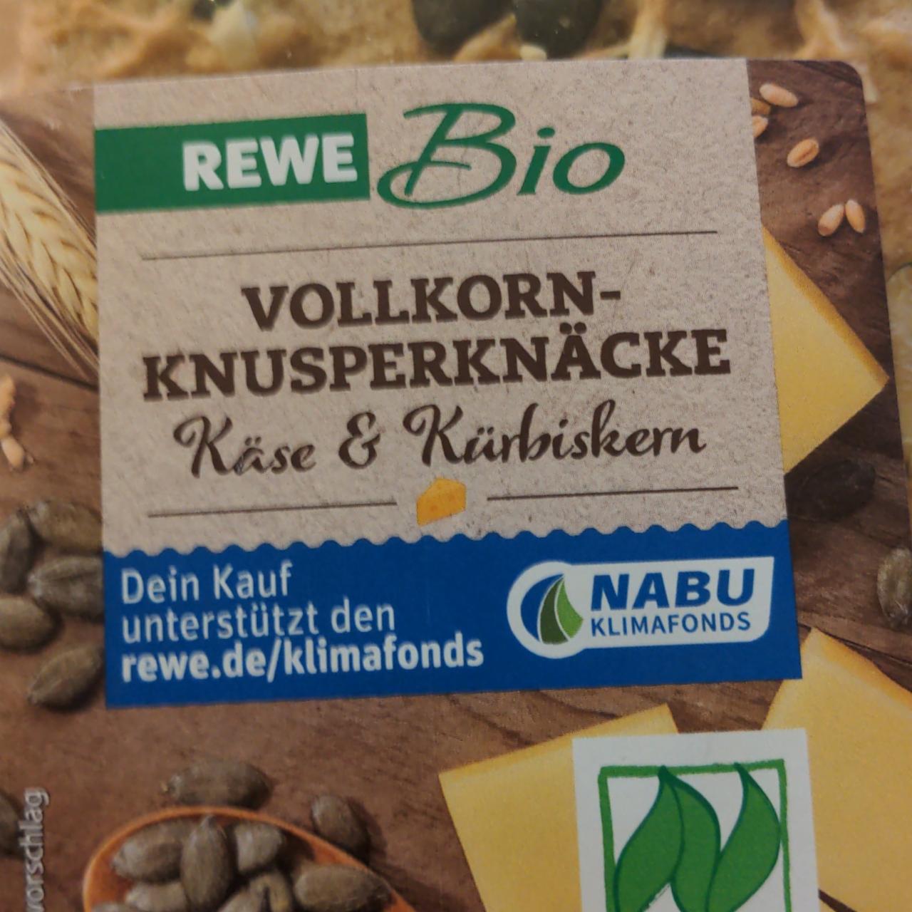 Fotografie - Vollkorn Knusperknäckerbrot Rewe bio