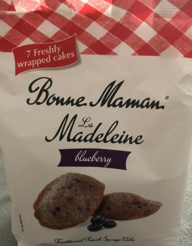 Fotografie - Blueberry Madeleine Bonne Maman