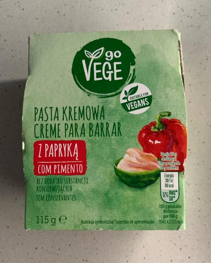 Fotografie - Pasta Kremowa z Papryką Go Vege