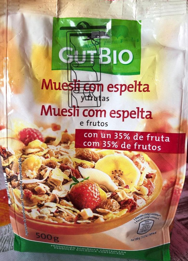 Fotografie - Muesli con espelta y frutas GutBio