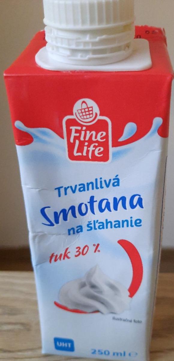 Fotografie - trvanlivá smetana 30% Fine Life