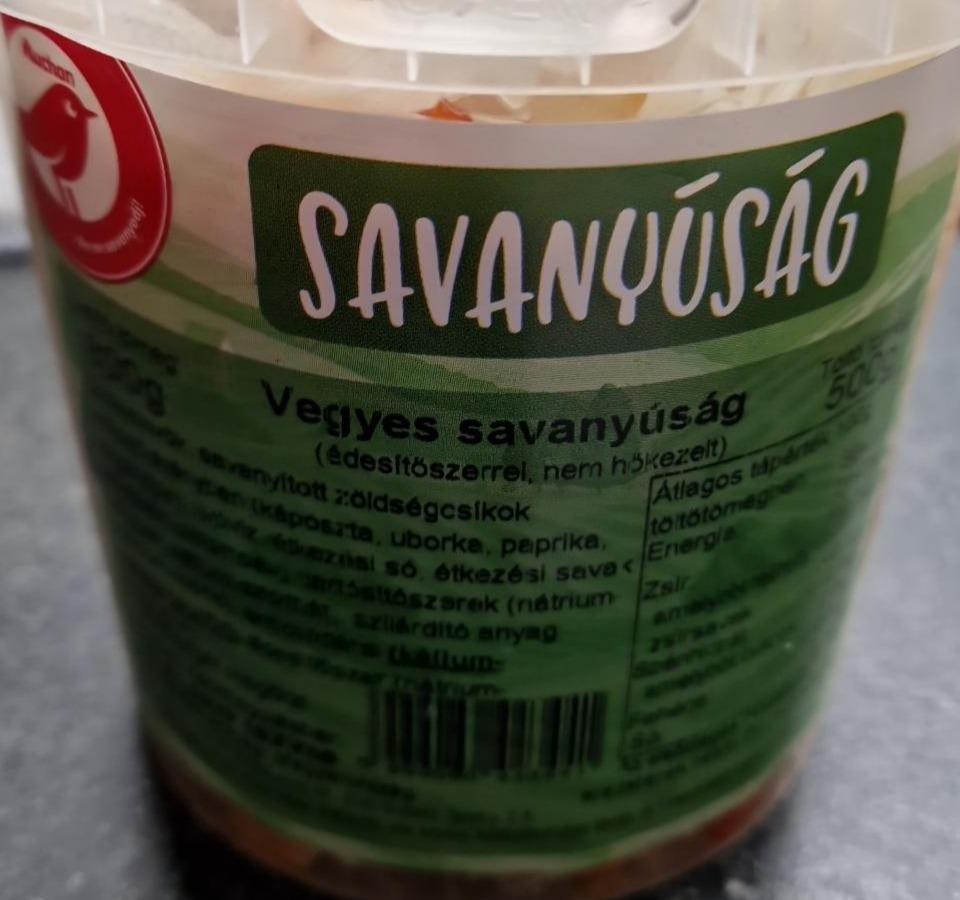 Fotografie - Savanyúság Auchan