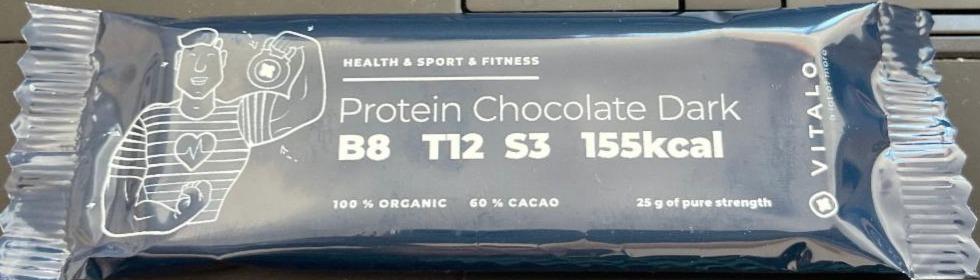 Fotografie - Protein Chocolate Dark Vitalo