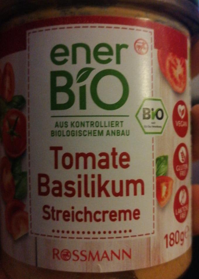 Fotografie - Tomate Basilikum Streichcreme EnerBio