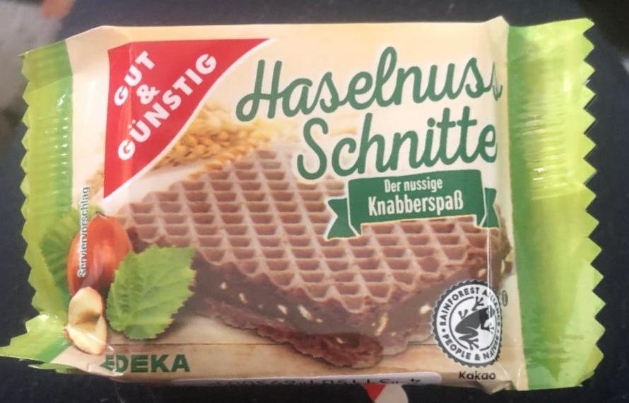 Fotografie - Haselnuss Schnitte Gut & Günstig