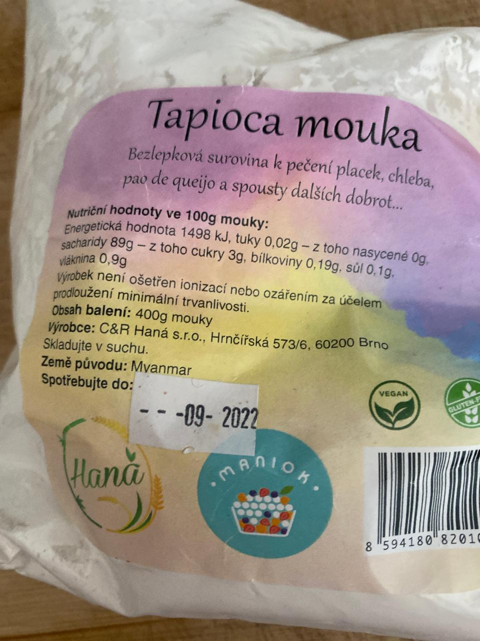 Fotografie - Tapioca mouka