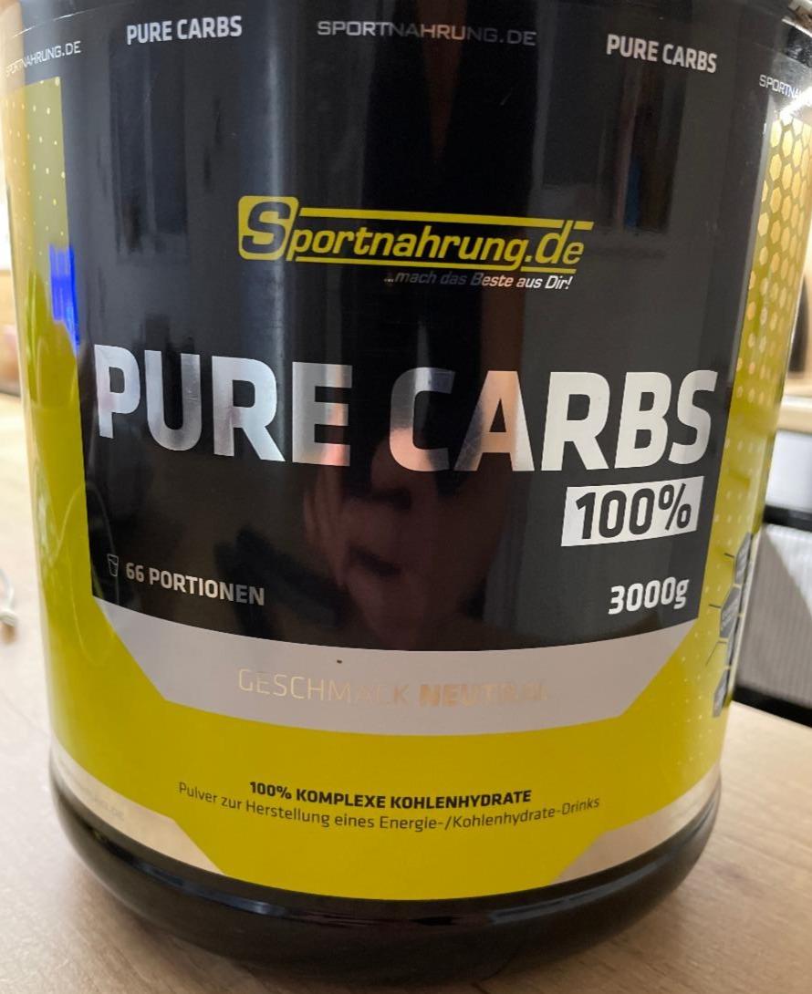 Fotografie - Pure Carbs 100% Sportnahrung.de