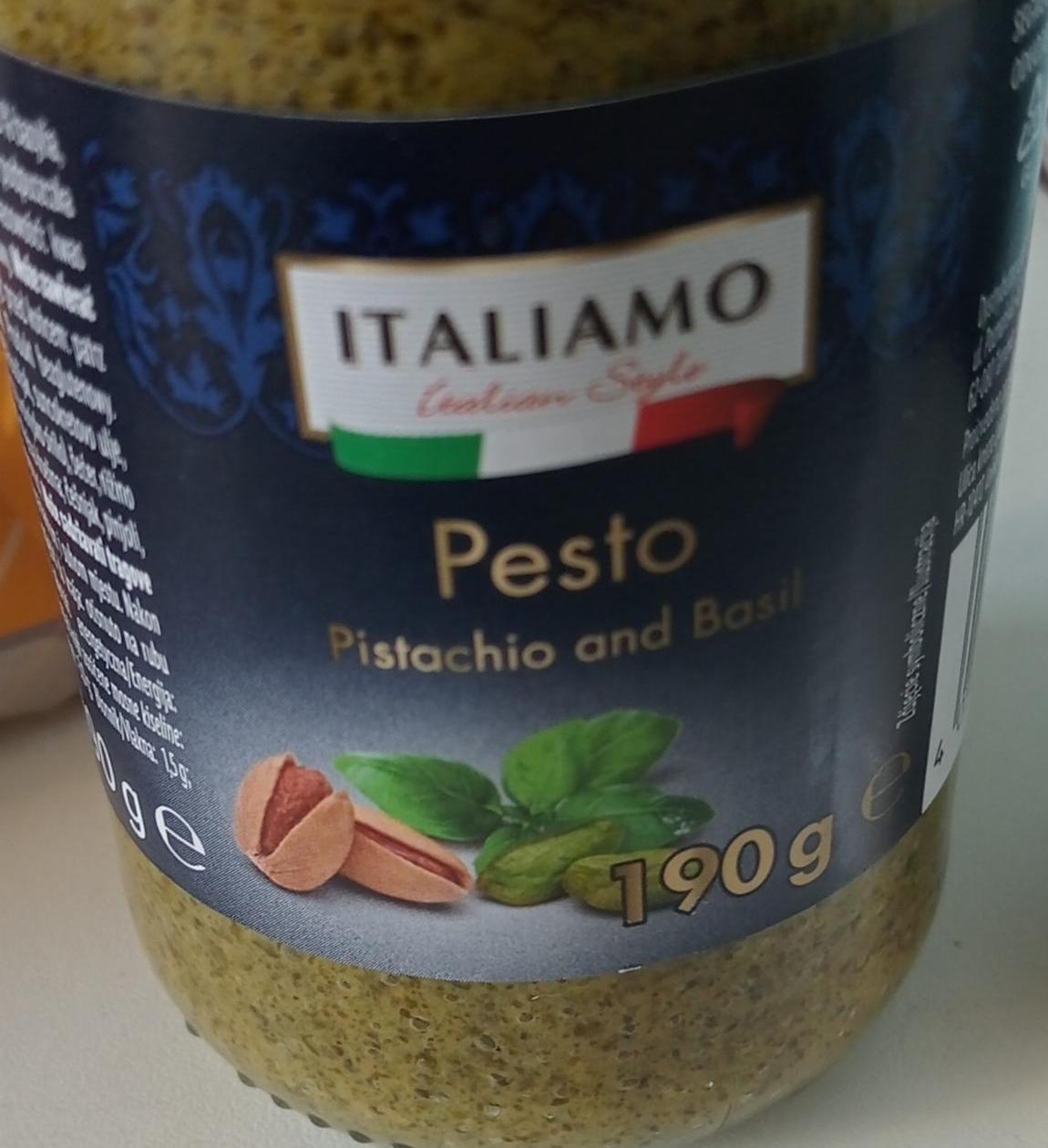 Fotografie - Pesto Pistachio and Basil Italiamo