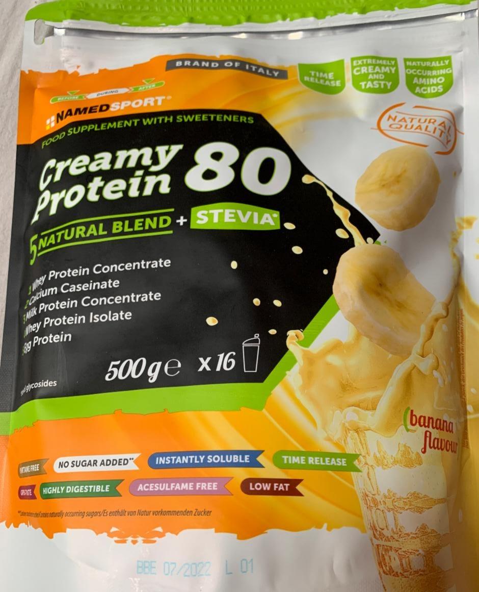 Fotografie - creamy protein 80 banana flavour