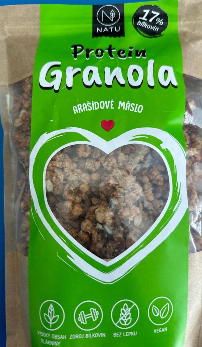 Fotografie - Protein Granola Arašídové máslo Natu