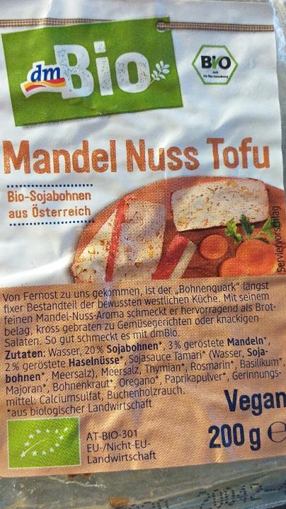 Fotografie - Tofu Mandel-Nuss dmBio