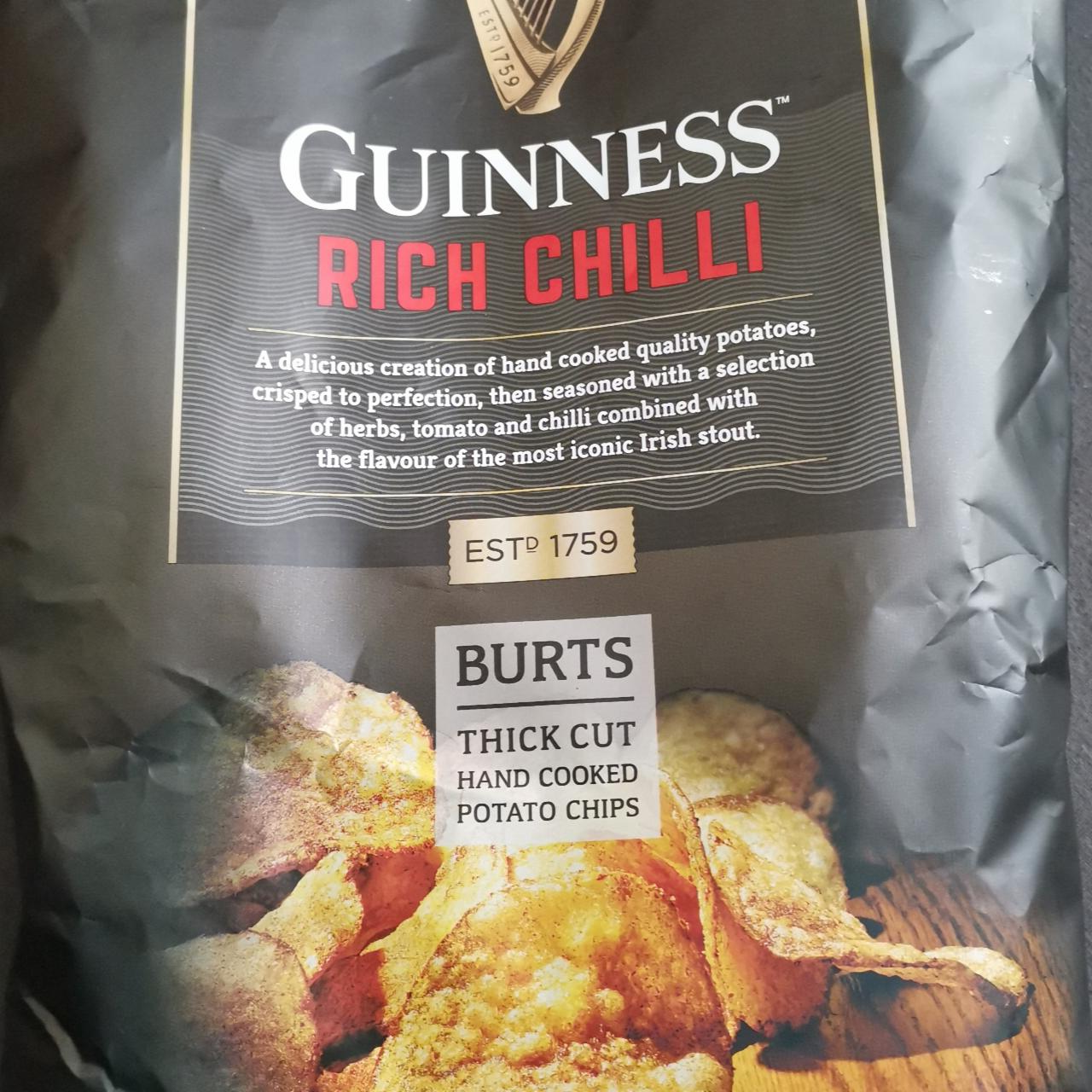 Fotografie - Guinness Rich Chilli Burts