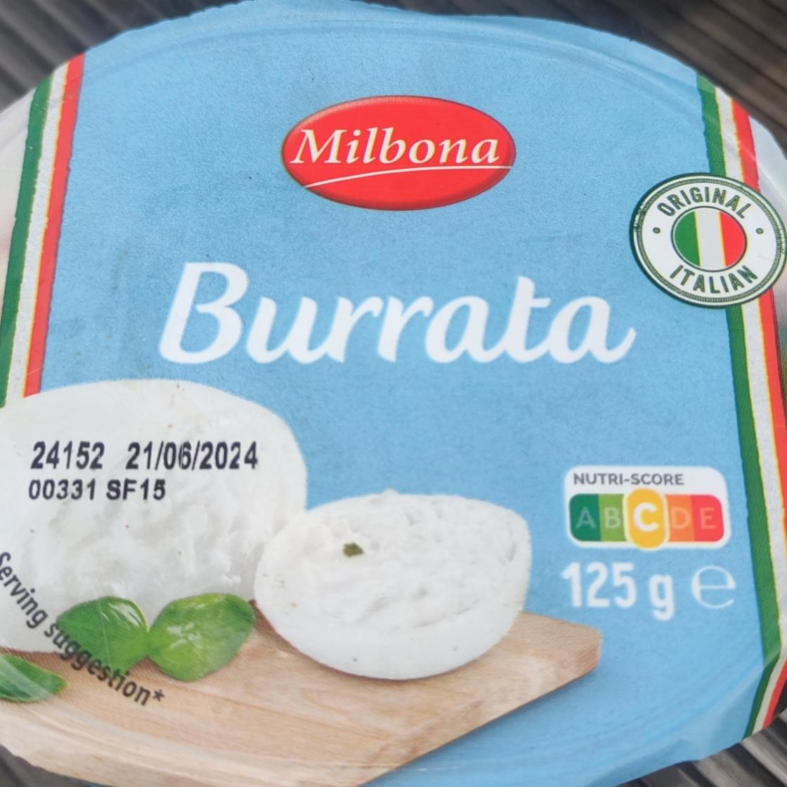 Fotografie - Burrata light Milbona