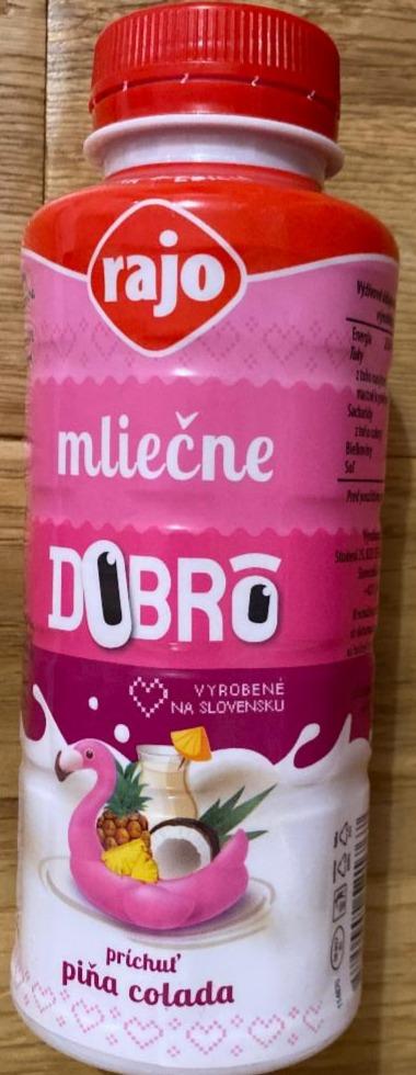 Fotografie - Mliečne Dobrô Piña Colada Rajo