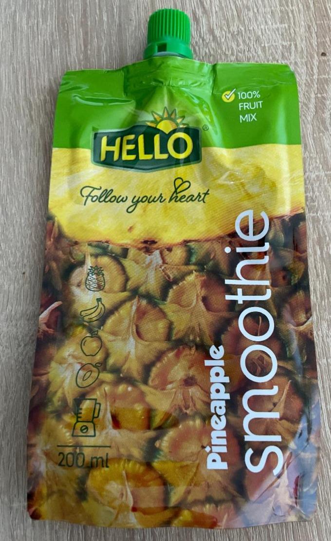 Fotografie - smoothie pineapple Hello