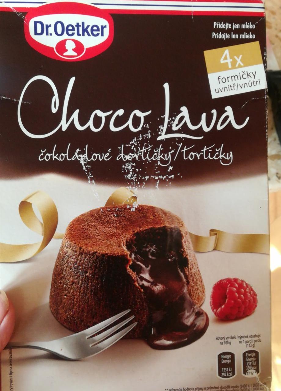 Fotografie - Choco lava Dr.Oetker