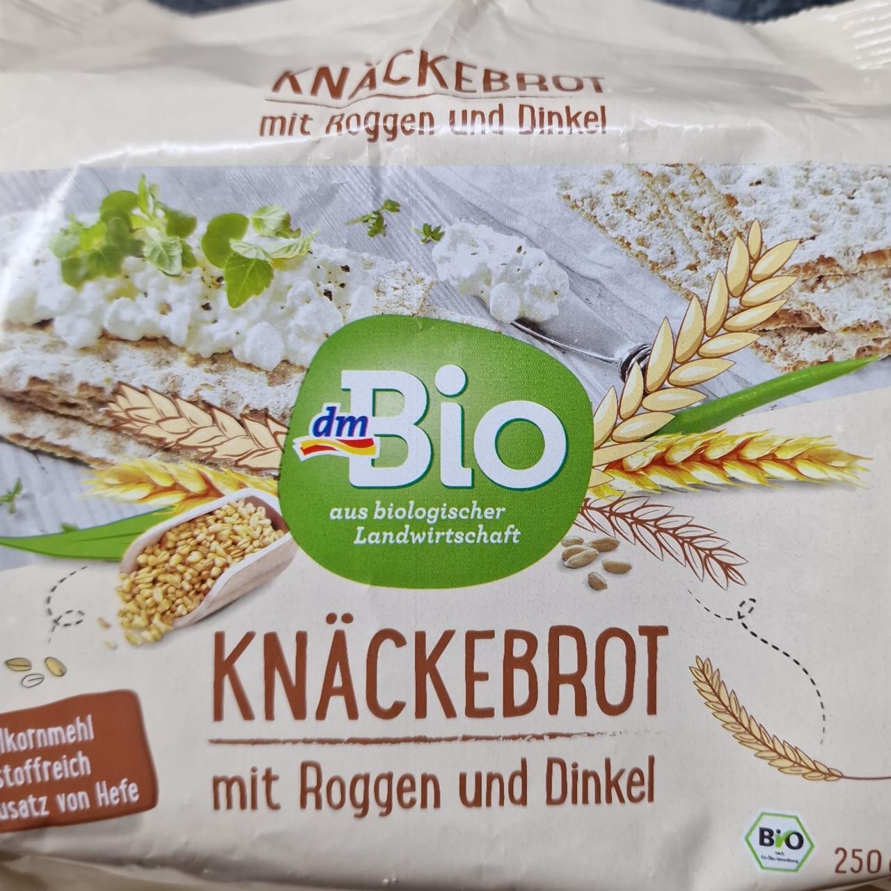 Fotografie - Knäckebrot mit Roggen und Dinkel dmBio