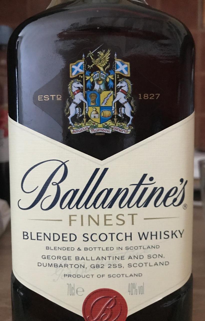 Fotografie - Ballantine's Finest 40%