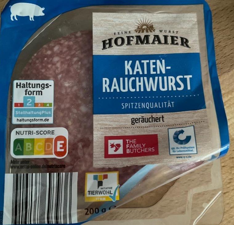 Fotografie - Katen rauchwurst Hofmaier