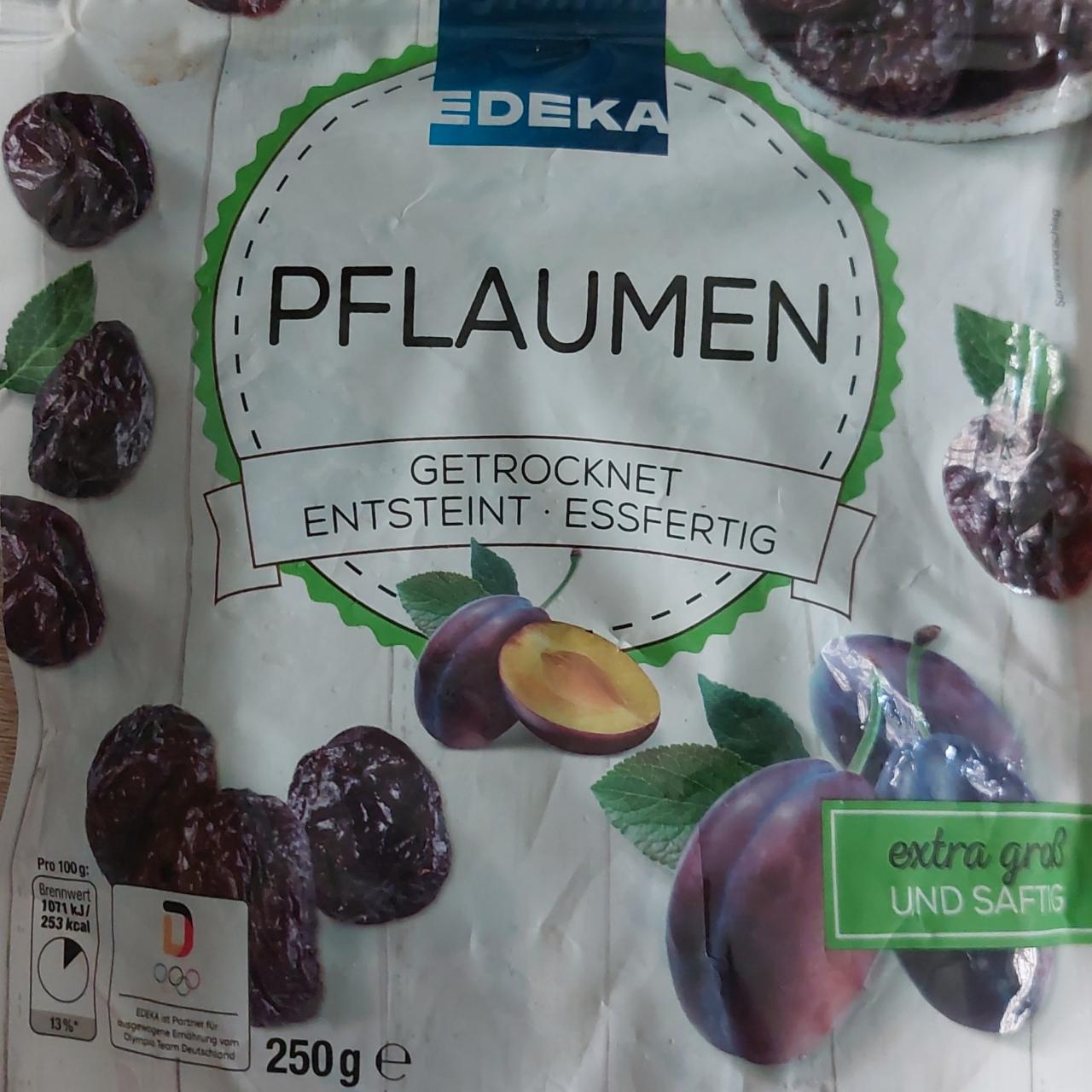 Fotografie - Pflaumen, getrocknet, entsteint, essfertig Edeka