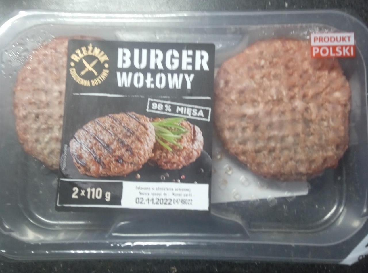 Fotografie - Burger wołowy Rzeźnik