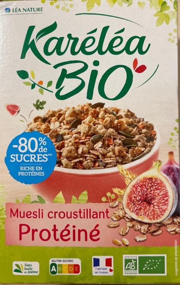 Fotografie - BIO Muesli croustillant Protéiné Karéléa