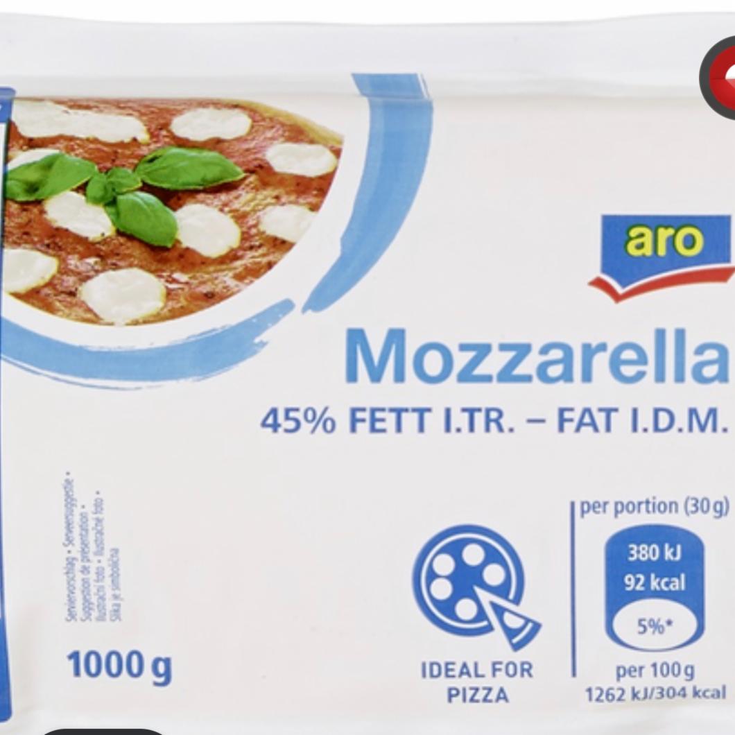 Fotografie - Mozzarella 45% ARO