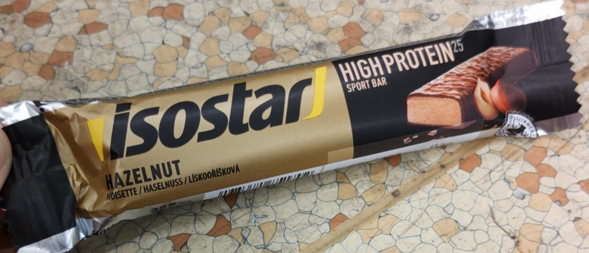 Fotografie - High Protein Sport Bar Hazelnut Isostar