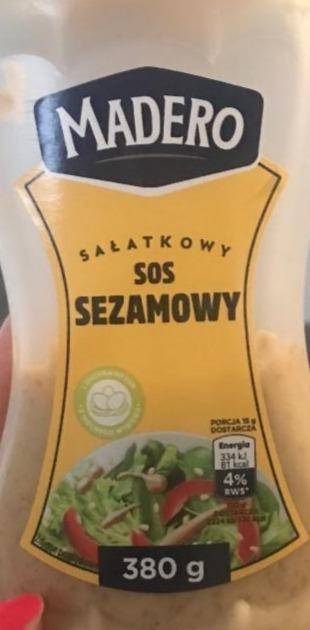 Fotografie - Sos sezamowy sałatkowy Madero