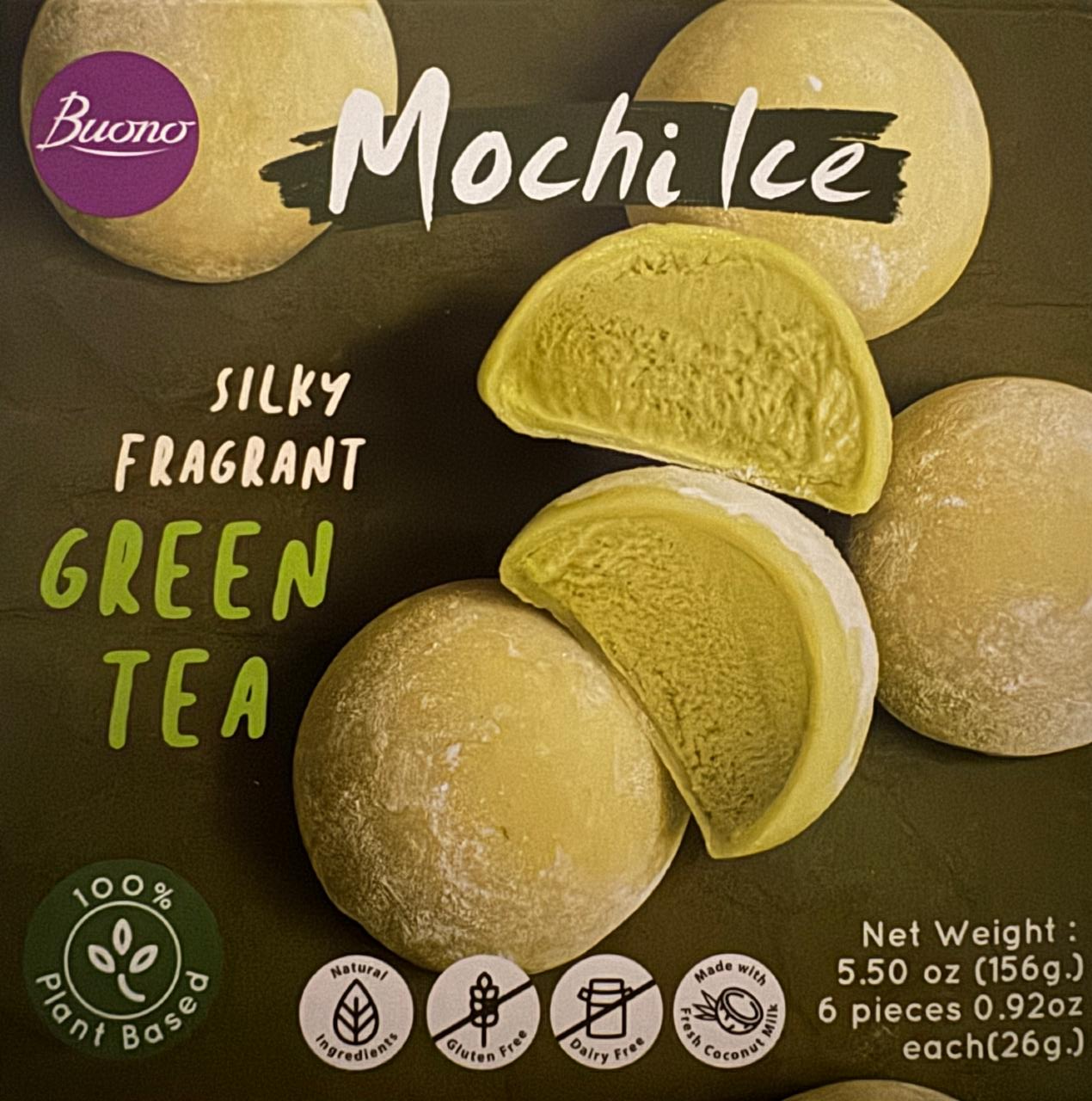 Fotografie - Mochi ice silky fragrant green tea Buono