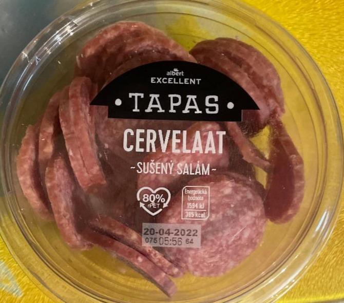 Fotografie - Tapas Cervelaat sušený salám Albert Excellent