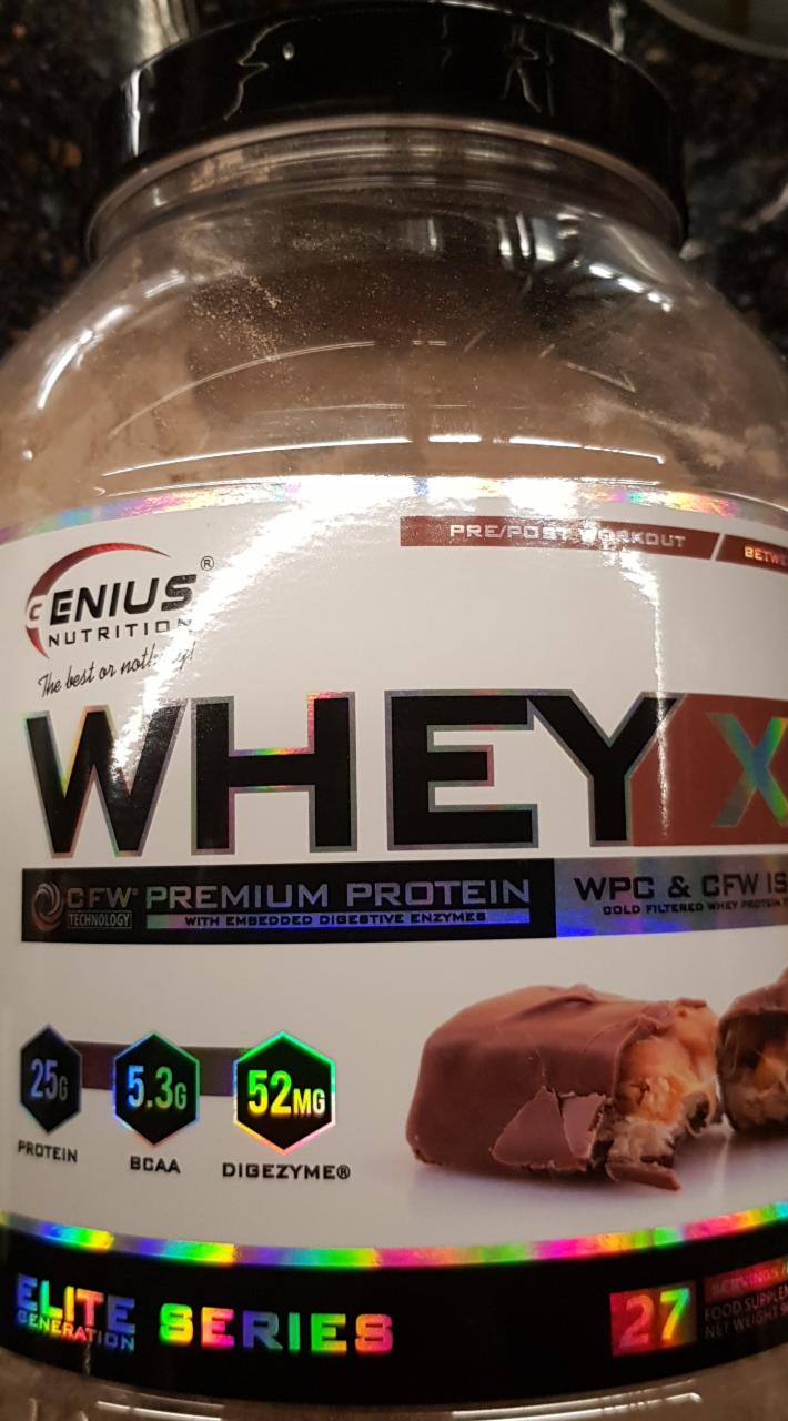 Fotografie - Whey X5 Chocolate-Hazelnut Genius Nutrition