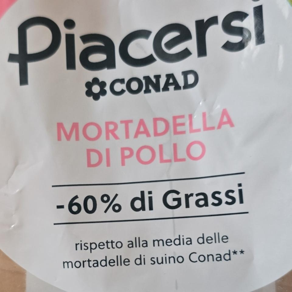 Fotografie - Mortadela di pollo Piacersi Conad