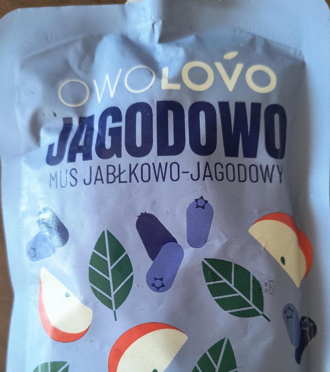 Fotografie - Jagodowo Mus jabłkowo jagodowy OWOLOVO