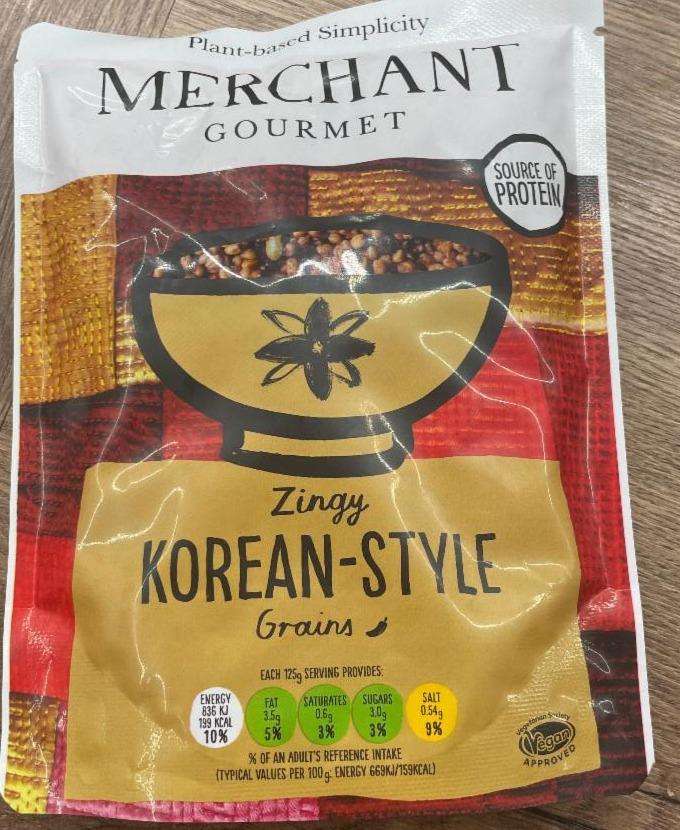 Fotografie - Zingy korean style grains Merchant Gourmet