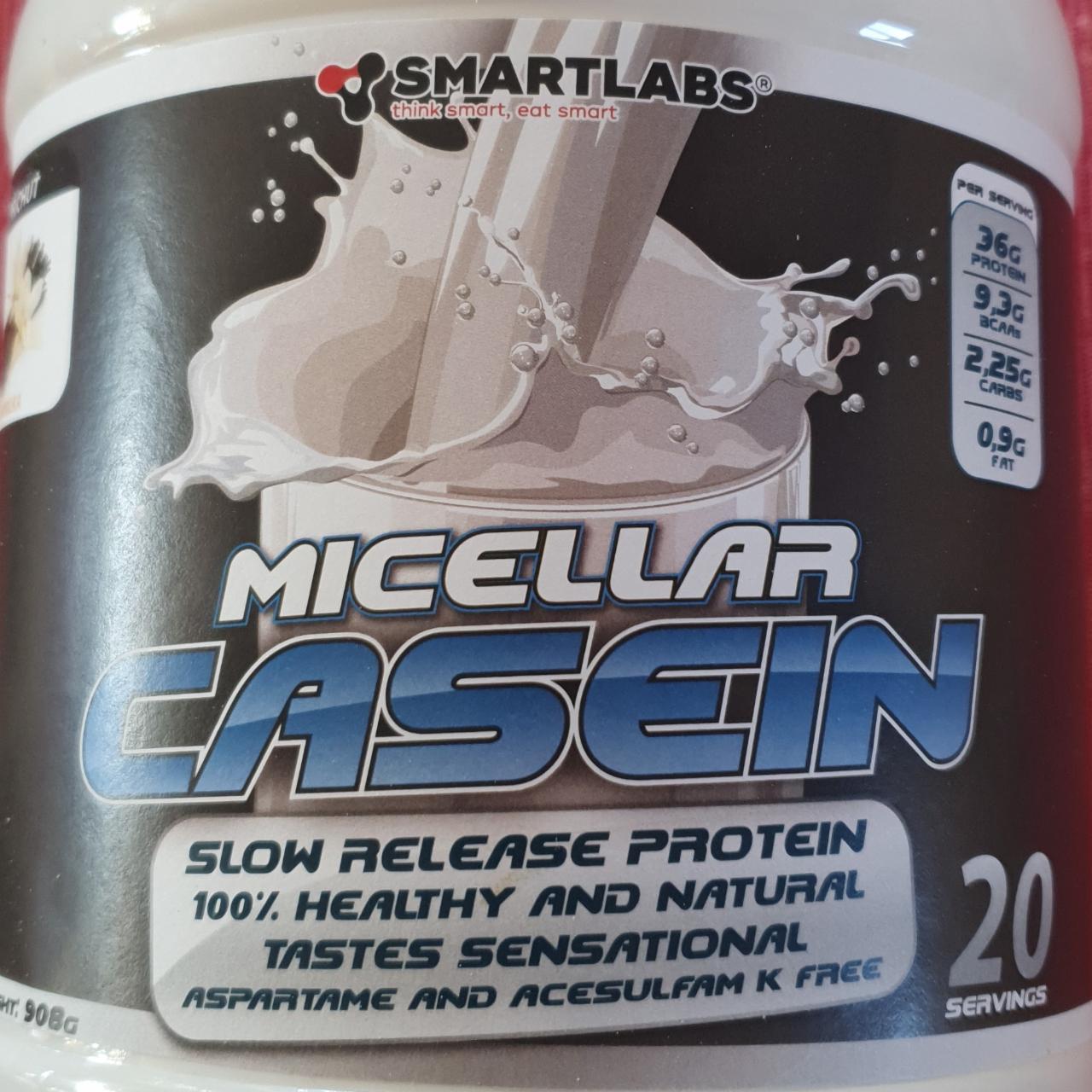 Fotografie - Micellar Casein vanilka Smartlabs