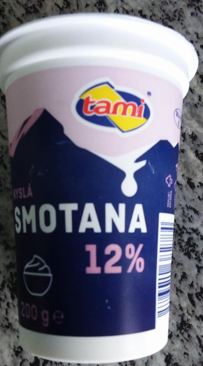 Fotografie - TAMI zakysaná pochoutková smetana 12%