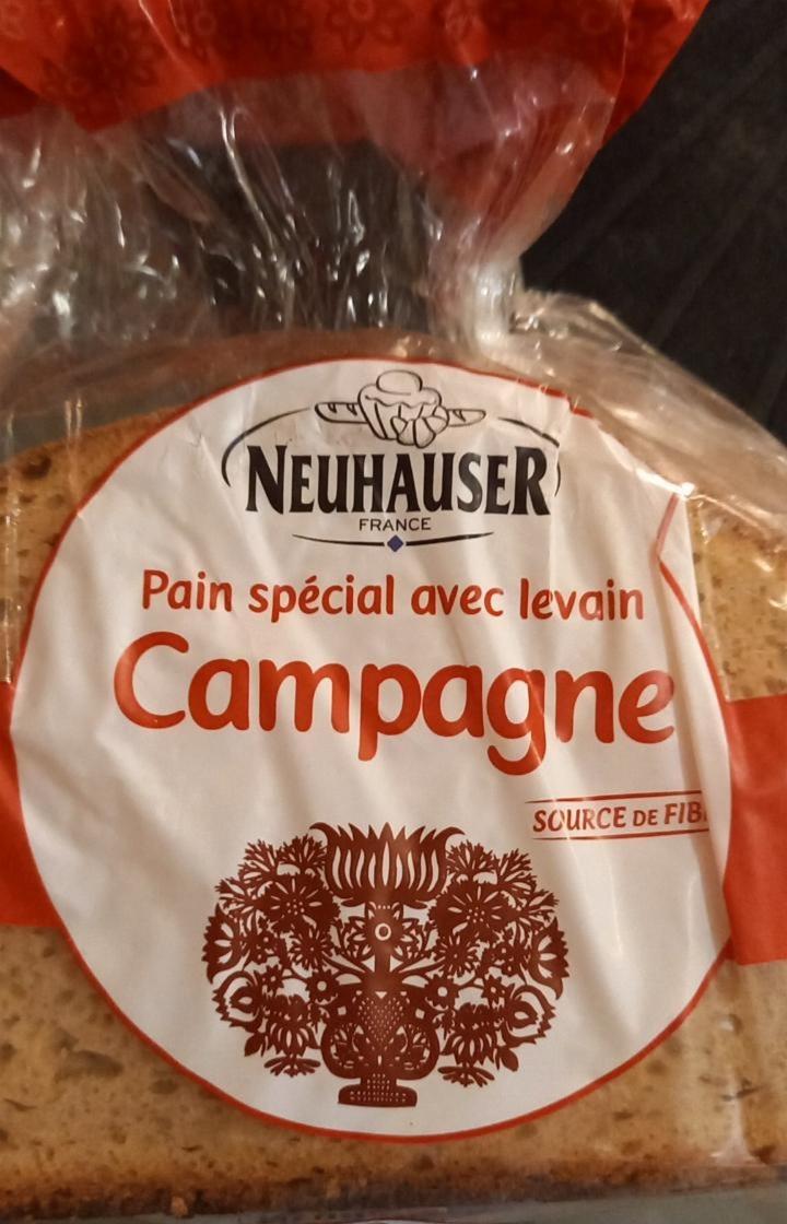 Fotografie - Pain spécial avec levain Campagne Neuhauser