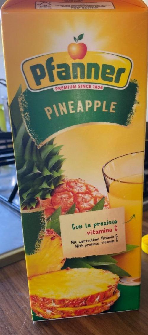 Fotografie - Pfanner 100% džus ananas