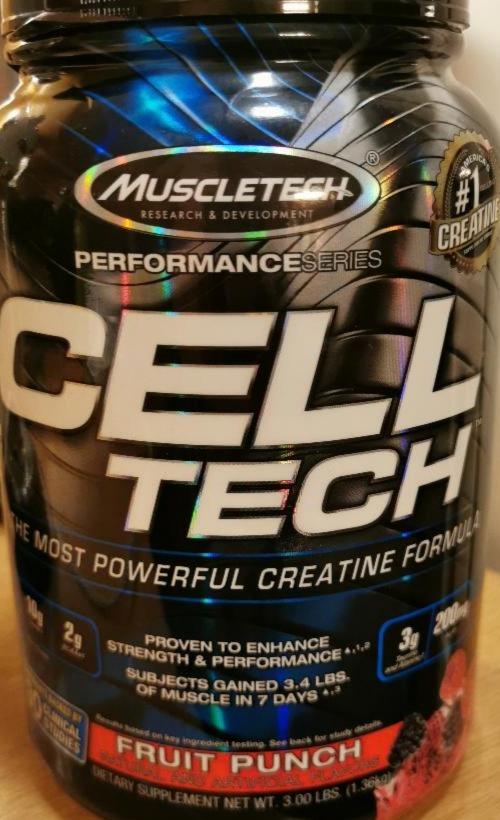 Fotografie - Cell Tech creatine Fruit Punch