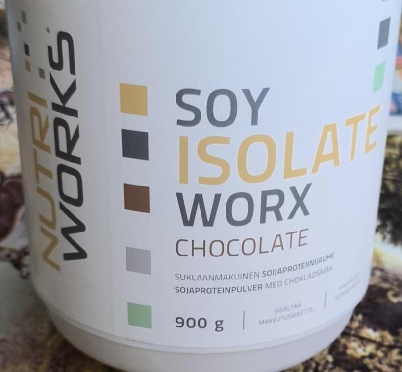 Fotografie - Soy isolate worx chocolate Nutri works